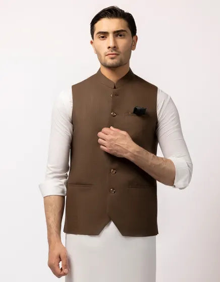 BROWN WAISTCOAT