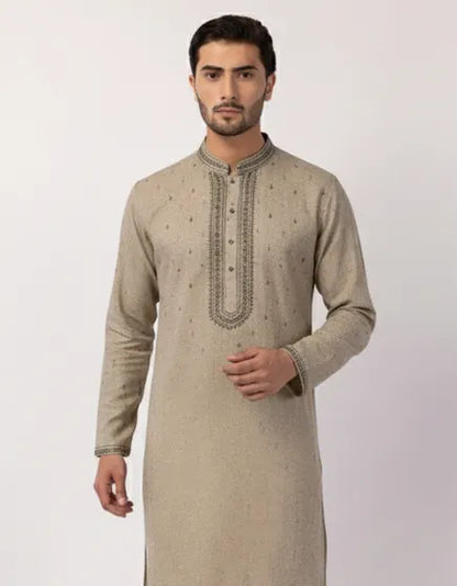 DULL GOLD FORMAL KURTA