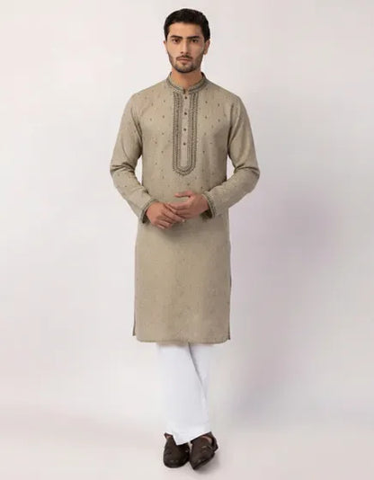DULL GOLD FORMAL KURTA