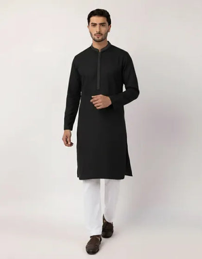 BLACK FORMAL KURTA