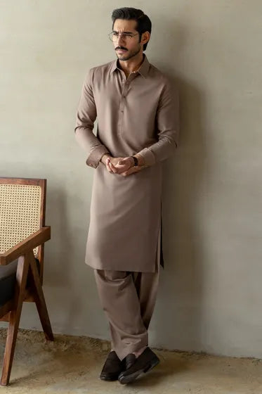 LAREN - CHOCOLATE EXCLUSIVE KAMEEZ SHALWAR