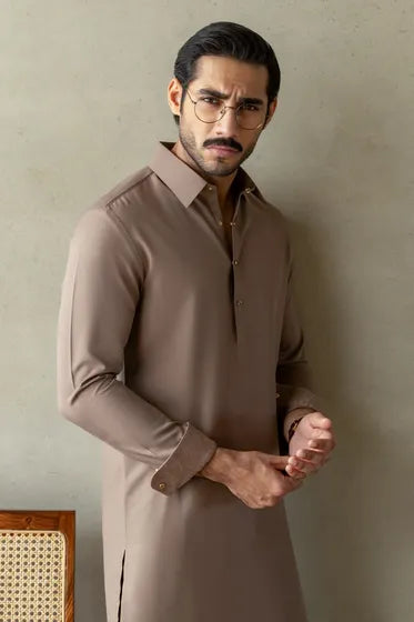 LAREN - CHOCOLATE EXCLUSIVE KAMEEZ SHALWAR