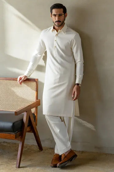 LAREN - CREAM EXCLUSIVE KAMEEZ SHALWAR
