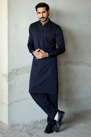 DAYTON - BLACK EXCLUSIVE KAMEEZ SHALWAR
